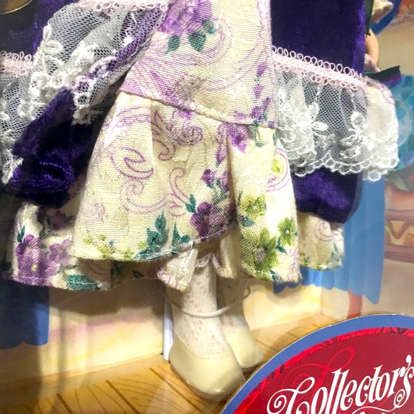 NWT Hand Painted Bisque 90s Porcelain Doll 18” - Picture 7 of 14